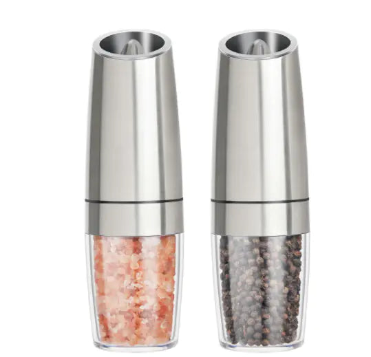 Electric Pepper Grinder with Gravity Sensor (Stainless Steel)