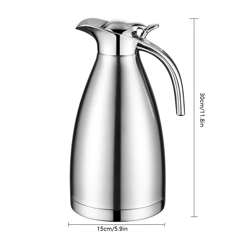 European Style Double Vacuum Insulation Coffee Pot