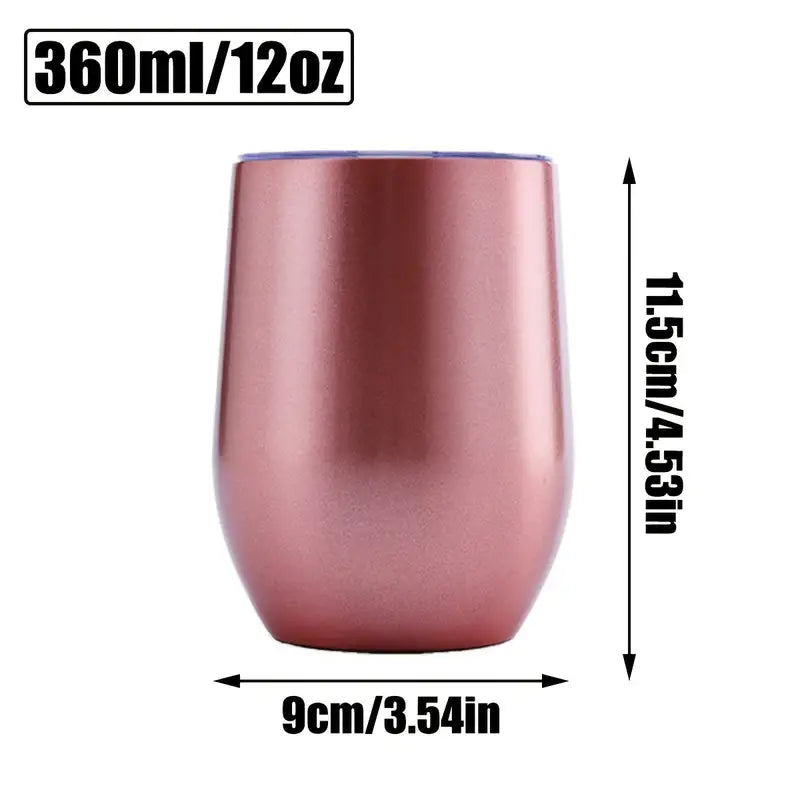 Stainless Steel Leak-proof Insulated Vacuum Cup 360ml